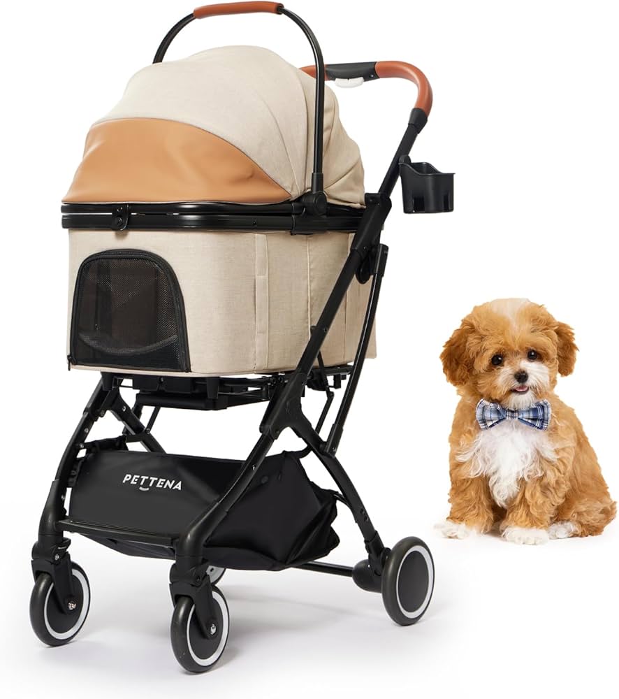 Amazon.co.jp: 【最新新色】PETTENA 分離型 ペットカート 小型犬 耐