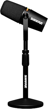 Amazon.com: Shure MV7+ Podcast Dynamic Microphone with Stand – OBS