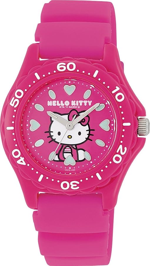 Amazon.co.jp: [シチズン Q&Q] 腕時計 アナログ ハローキティ 防水
