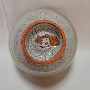 Amazon.co.jp: 韓国人間国宝 李殷九 作 青坡窯 抹茶碗 茶道具 骨董