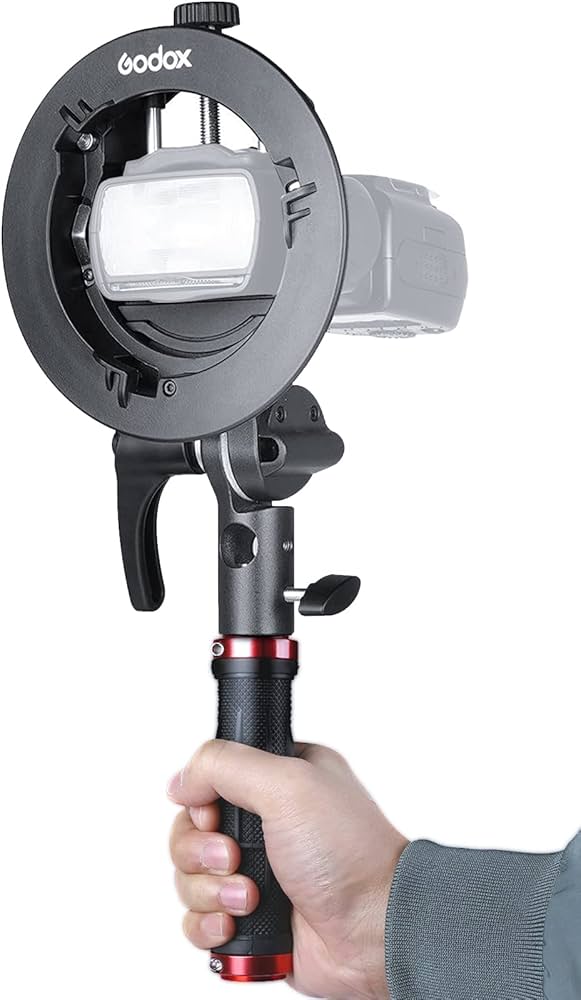 Amazon.co.jp: Godox S2 Sタイプスピードライトブラケット ボーエンズ