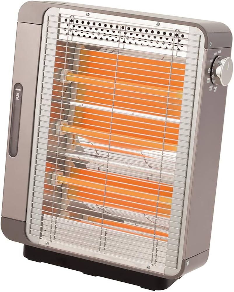 Amazon | コイズミ 電気ストーブ 960/640/320W スチーム機能付き 遠赤