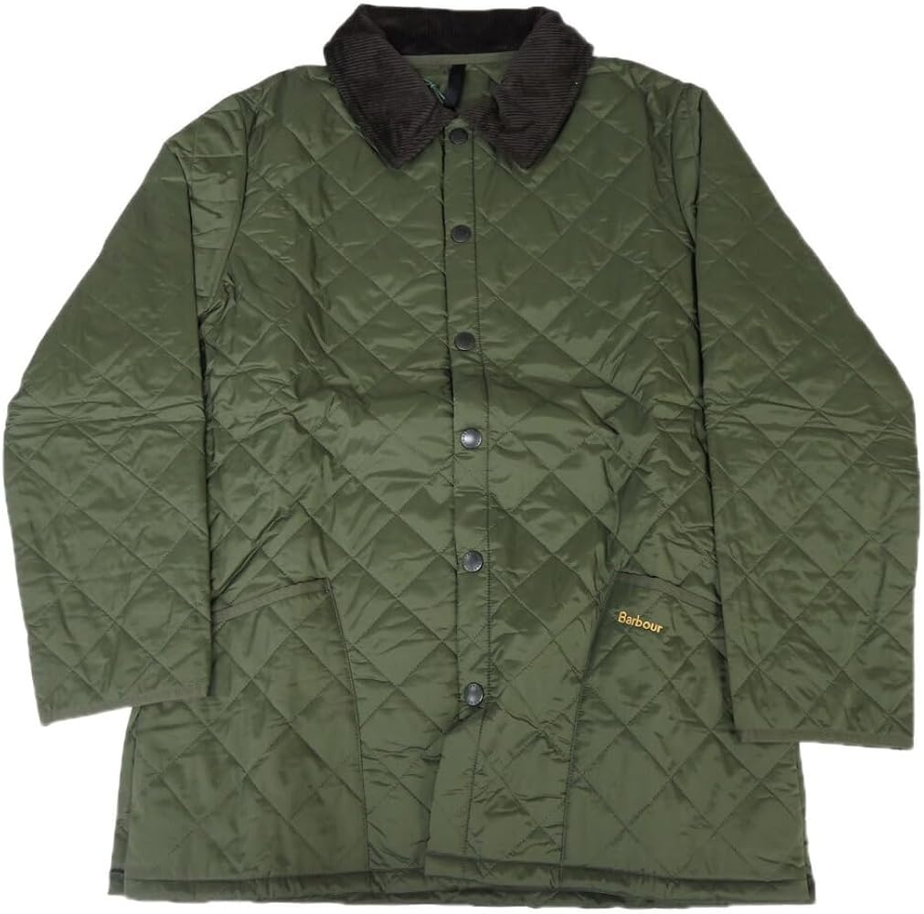 Amazon | [バブアー] ジャケット キルティングブルゾン カーキグリーン