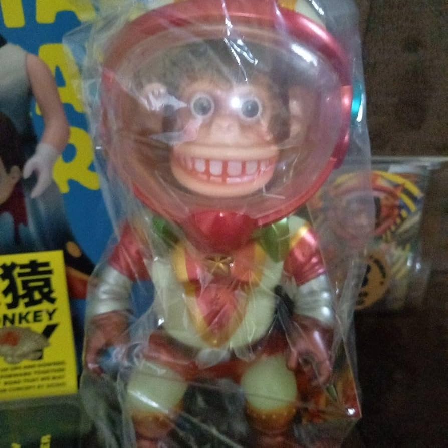 Amazon.co.jp: kikkake toy 宇宙鉄猿 BUMPY ソフビ&作品集&シリアル