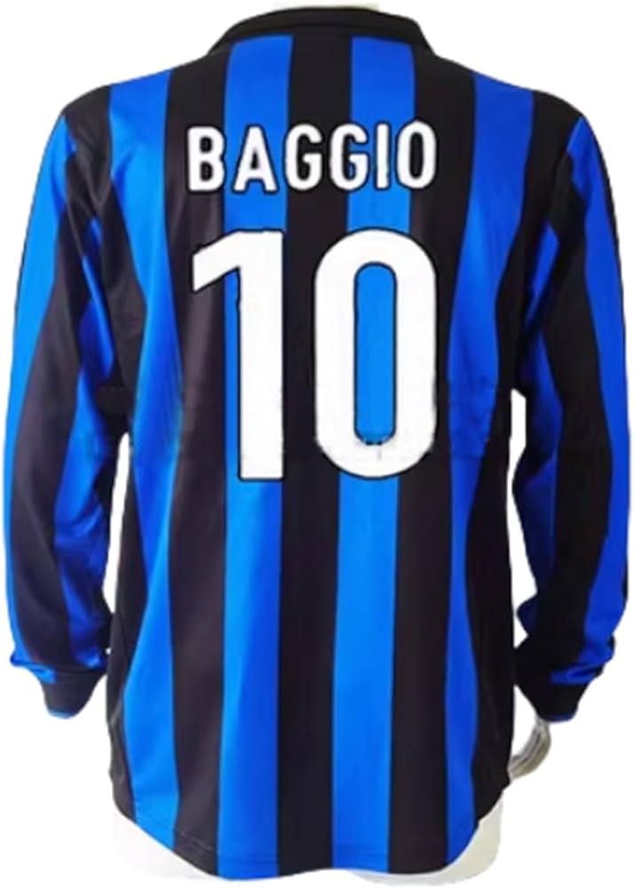 Amazon | 復古版 インテル・ミラノ 98-99 サッカー ユニフォーム 10番