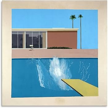 Amazon｜David Hockneyデビッドホックニーポップ絵画ポスター1967年