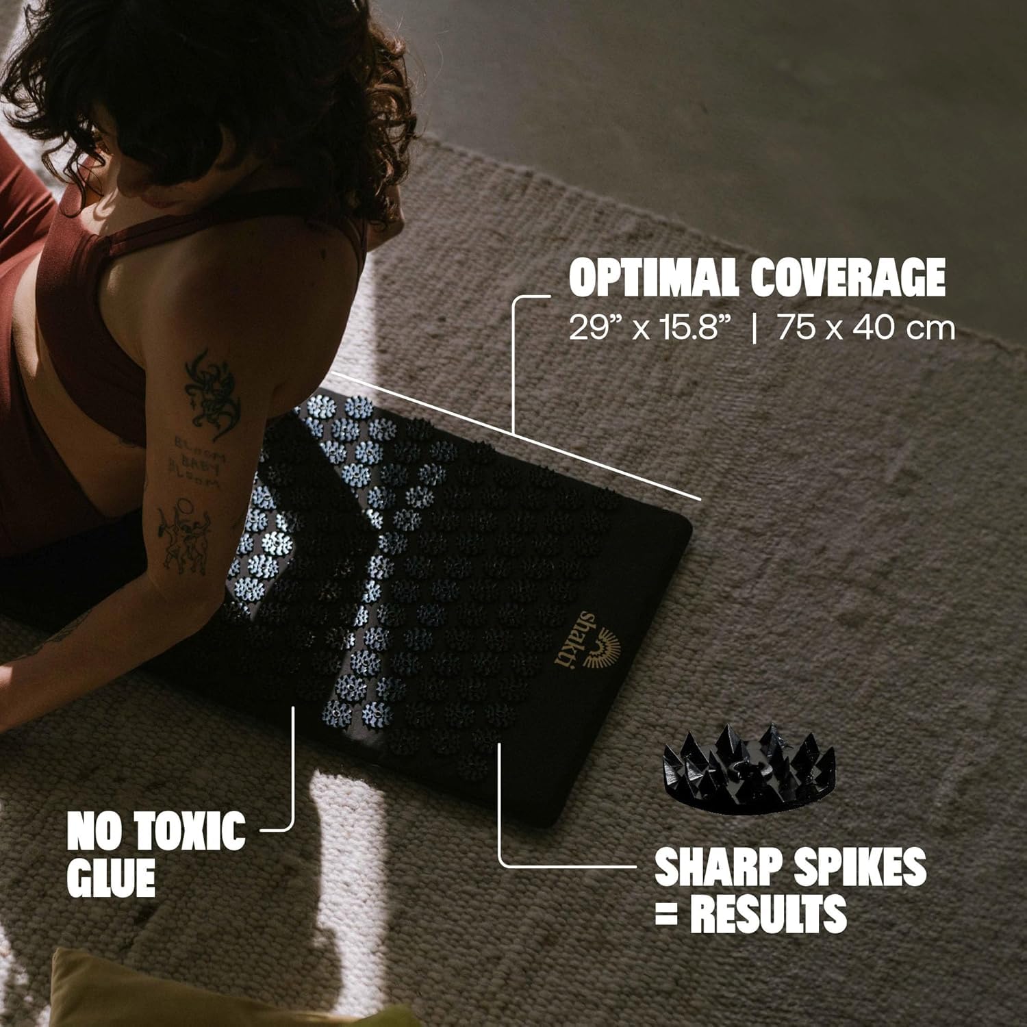 Amazon | ShaktiMat指圧マットプレミアムオリジナルレベル