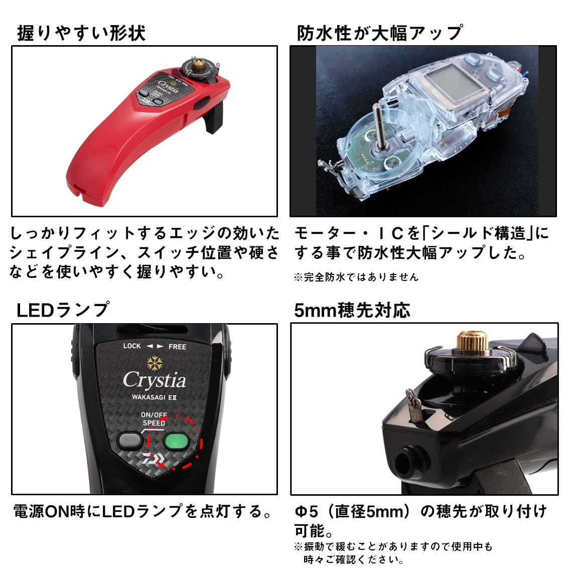 Amazon | ダイワ(DAIWA) ワカサギ用電動リール クリスティア ワカサギ