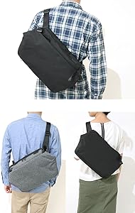 Amazon | [コート&シエル] メッセンジャーバッグ Isarau Riss Eco Yarn