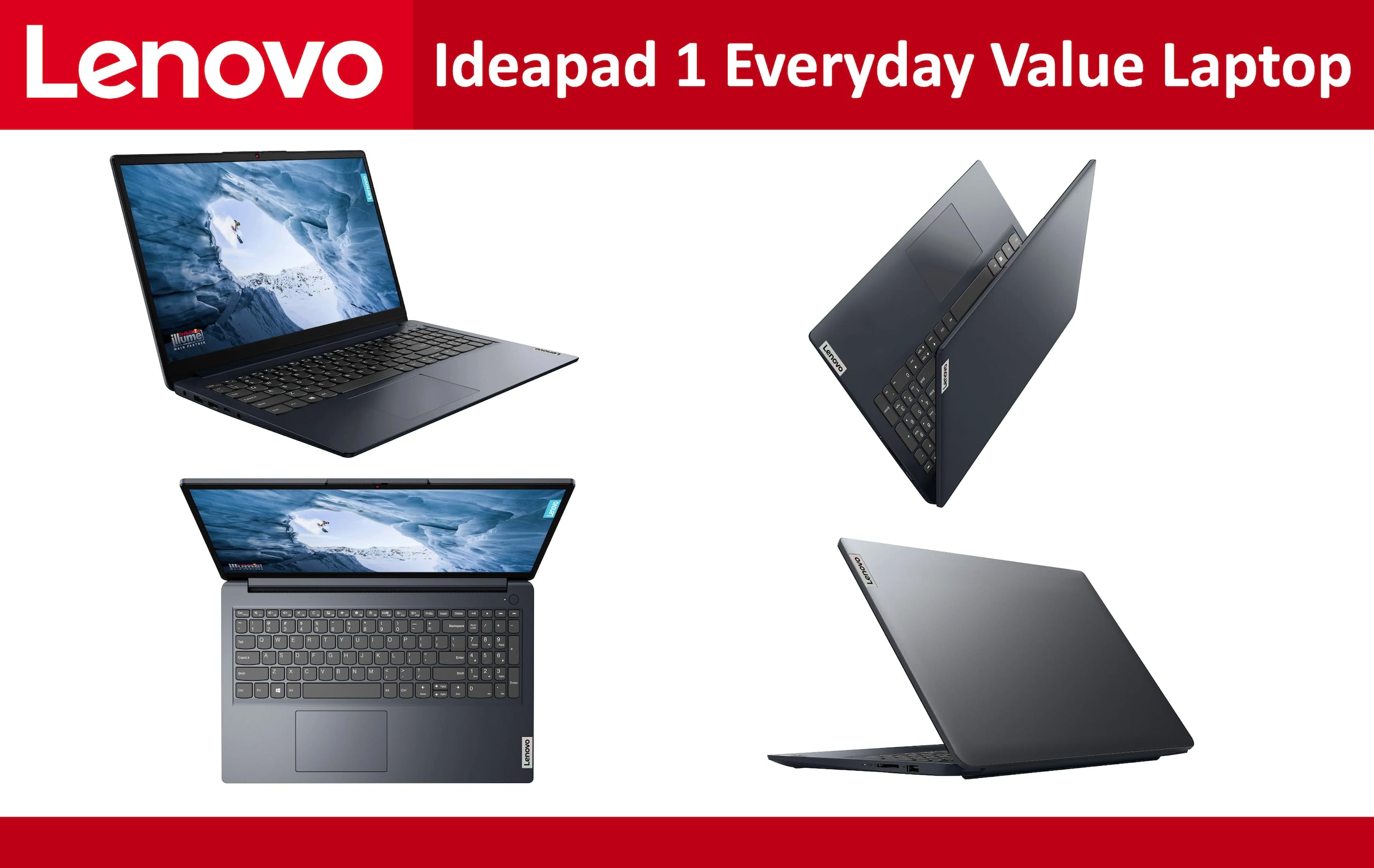 Amazon.com: Lenovo Ideapad 1 Laptop, 15.6