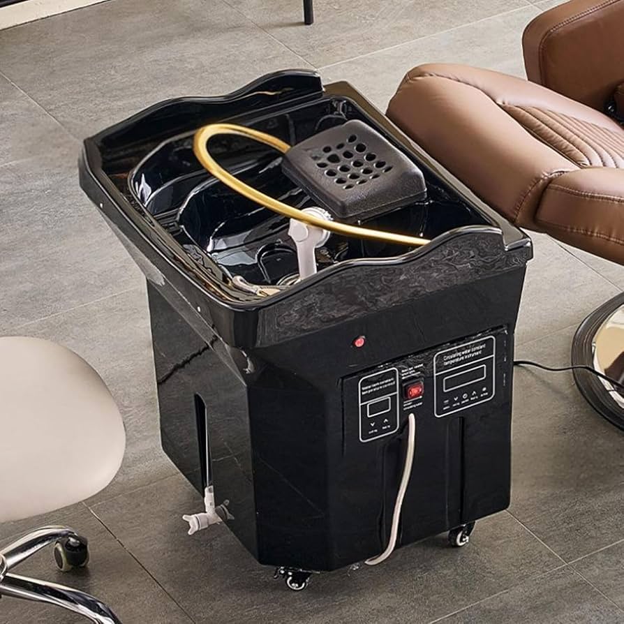 Amazon.co.jp: プロのシャンプー台、360°サイクルリンスヘッドスパ機器