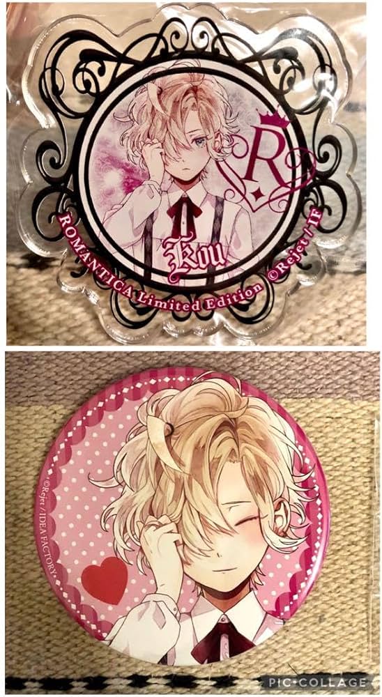 Amazon.co.jp: DIABOLIK LOVERS〜無神コウ/幼少期〜アクリルバッジ＆缶