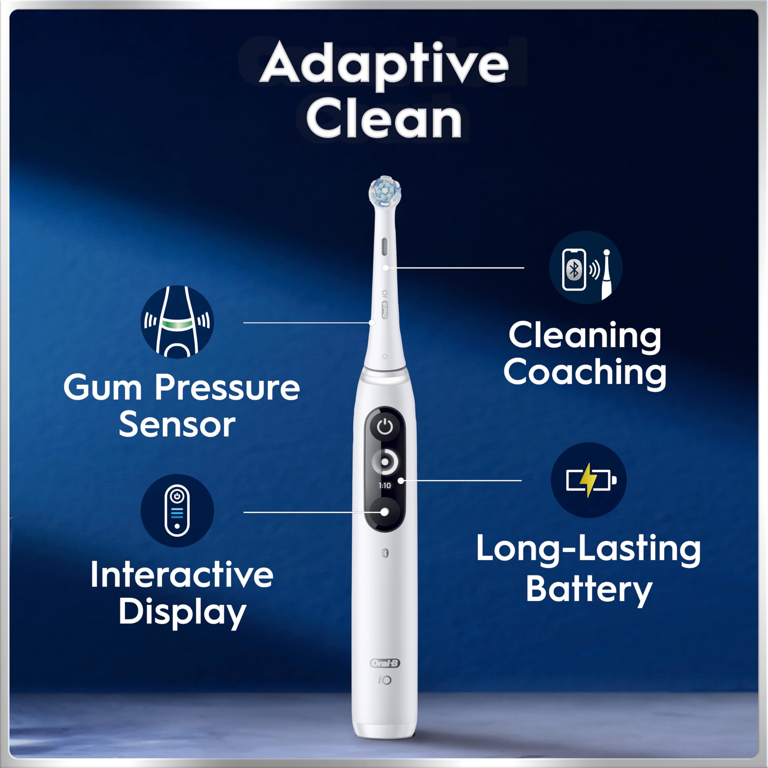 Amazon.co.jp: オーラルB 電動歯ブラシ iOシリーズ7 替えブラシヘッド2