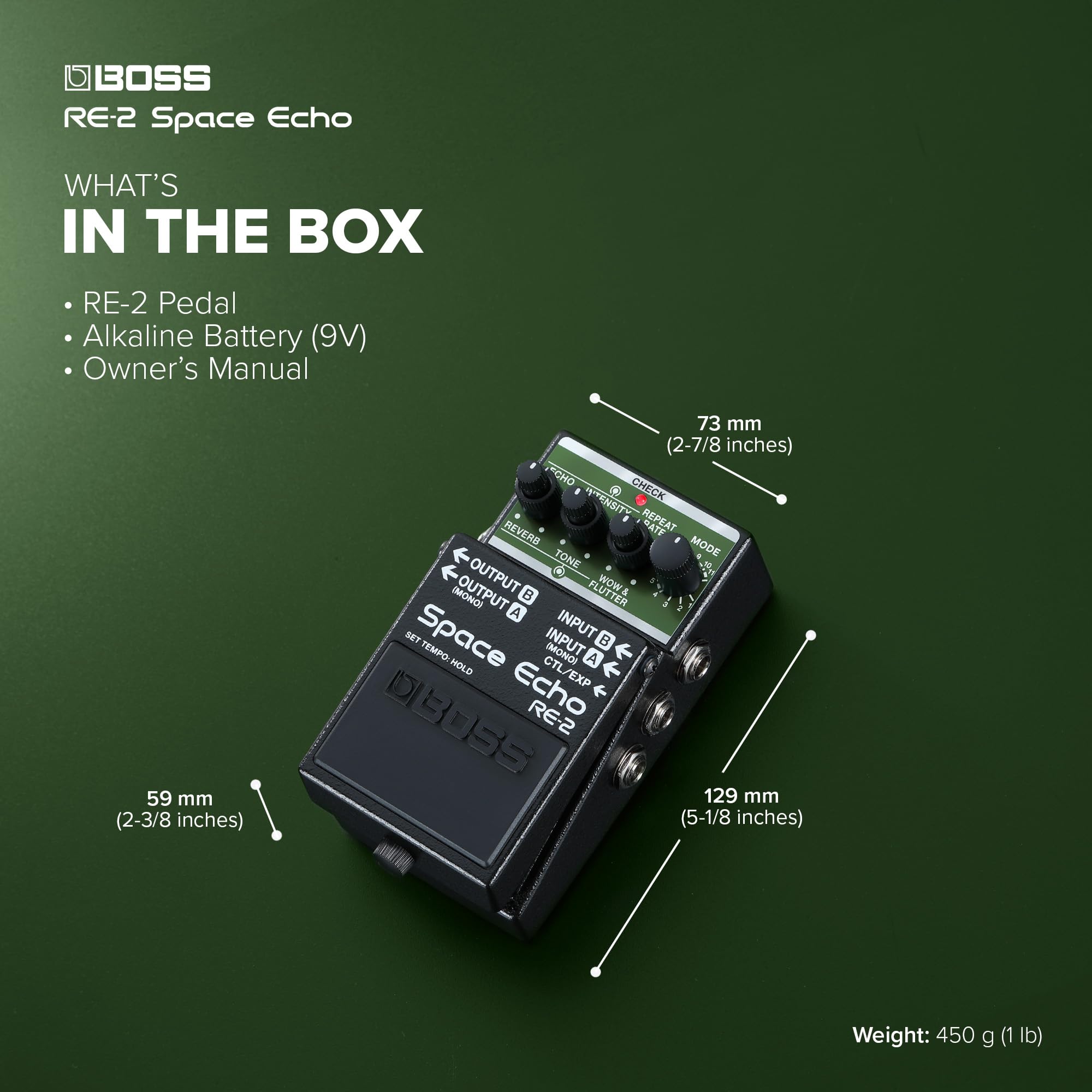 Amazon | BOSS RE-2 Space Echo スペースエコー エコー ディレイ