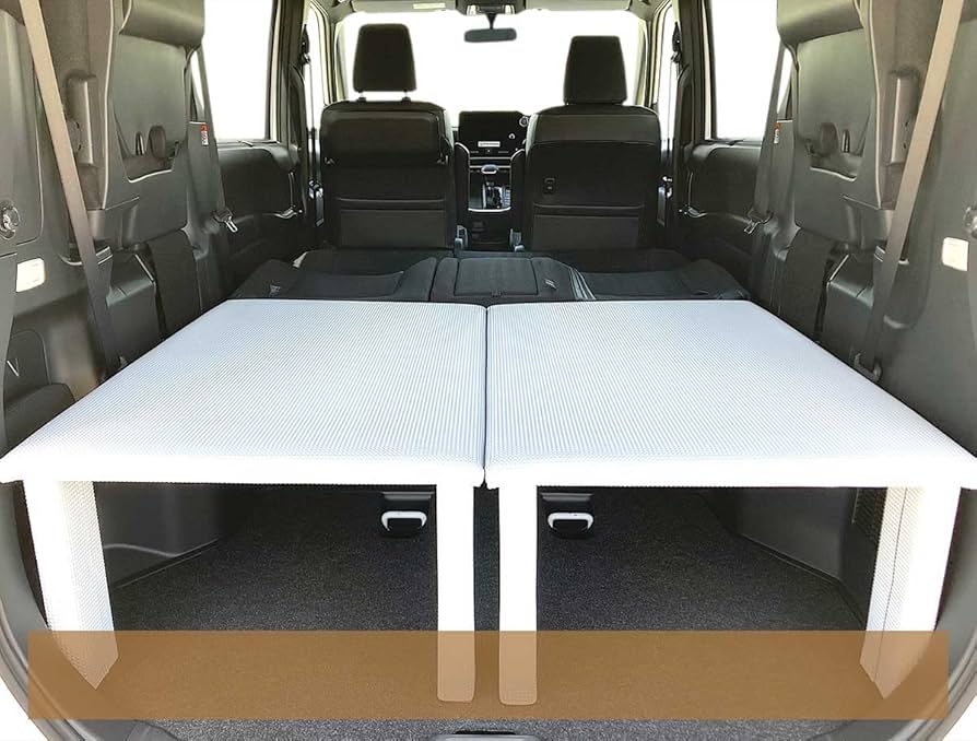 Amazon.co.jp: ノア ヴォクシー (90/95系) ベッドキット 2分割式 白 車