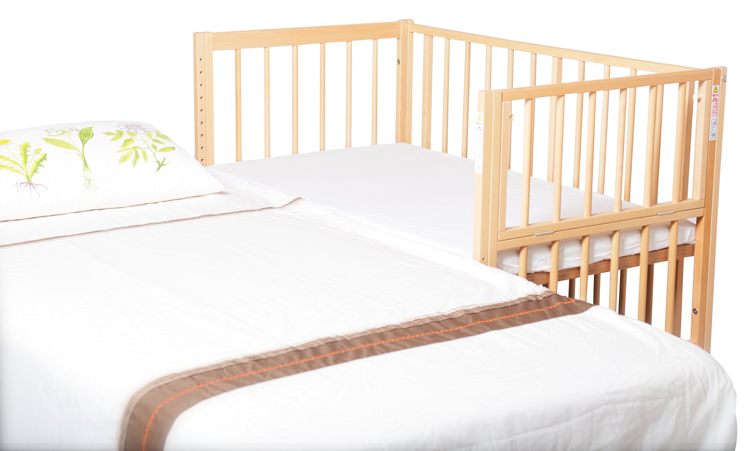 Amazon.co.jp: サワベビー S型スクレ(ベルト付) ベビーベッド