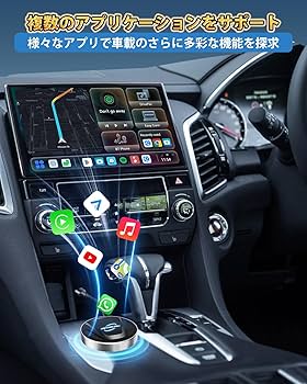 Amazon.co.jp: 【時代を開く 業界最新傑作】HEYINCAR+ H-MAX CarPlay