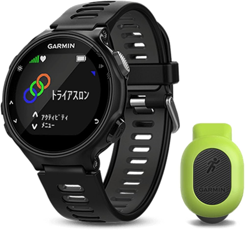 Amazon | GARMIN(ガーミン) フォアアスリート735XTJ BlackGray RDP ｾｯﾄ