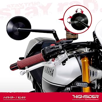 Amazon | デイトナ(Daytona) バイク ミラー 10mm 正/逆ネジ対応 ECE