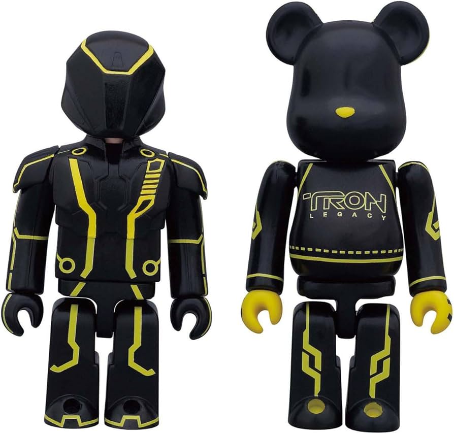 Amazon.com: Tron Legacy: Klu & Klu's Lightcycle Kubricks Action