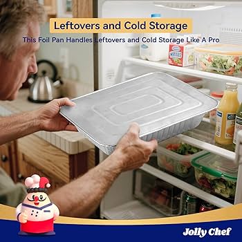 Amazon.com: JOLLY CHEF 9x13 Aluminum Pans With Lids (25 Pack