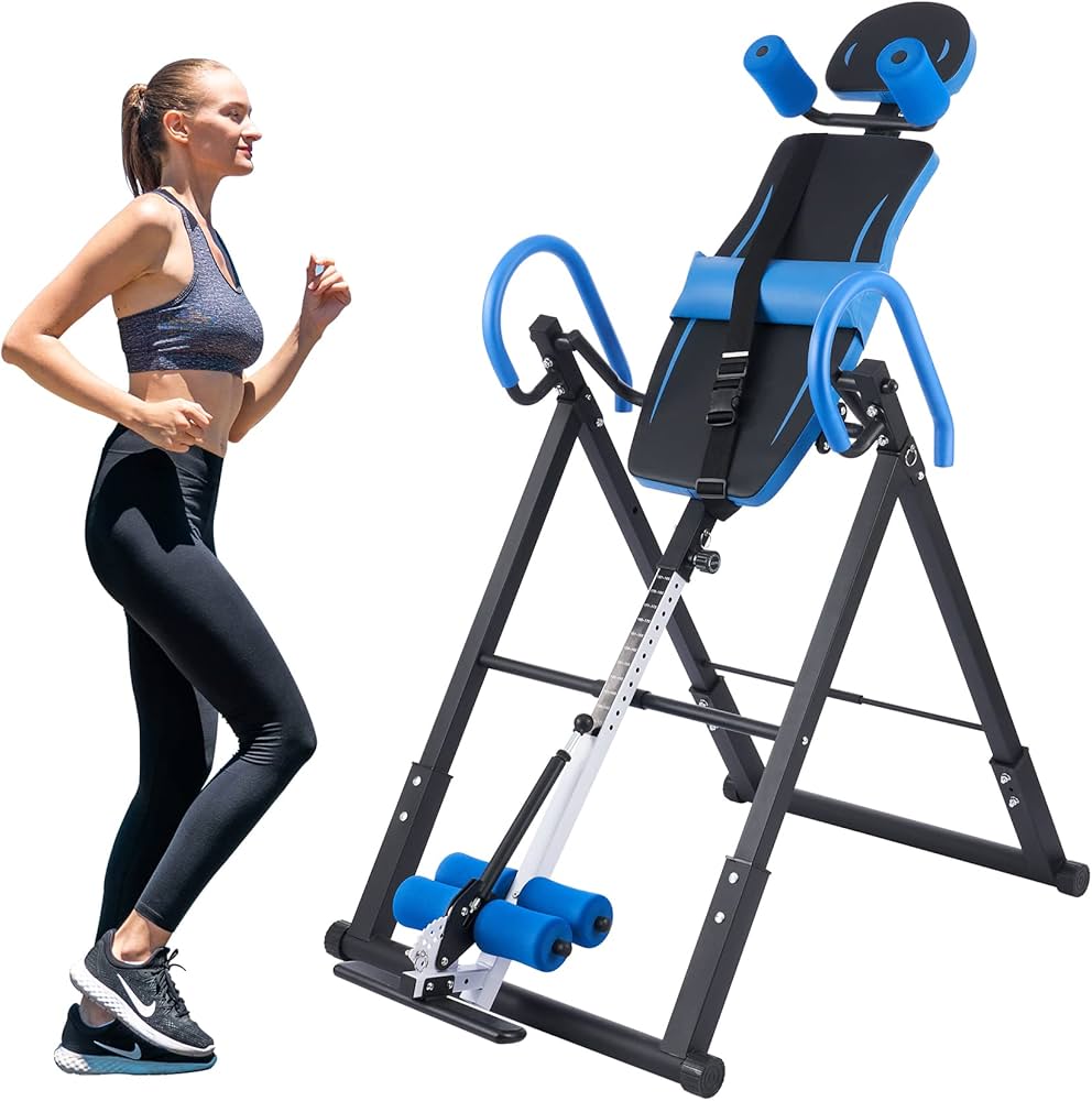 Amazon | LAKARU 逆さぶら下がり健康器 逆立ちマシン 折りたたみ式