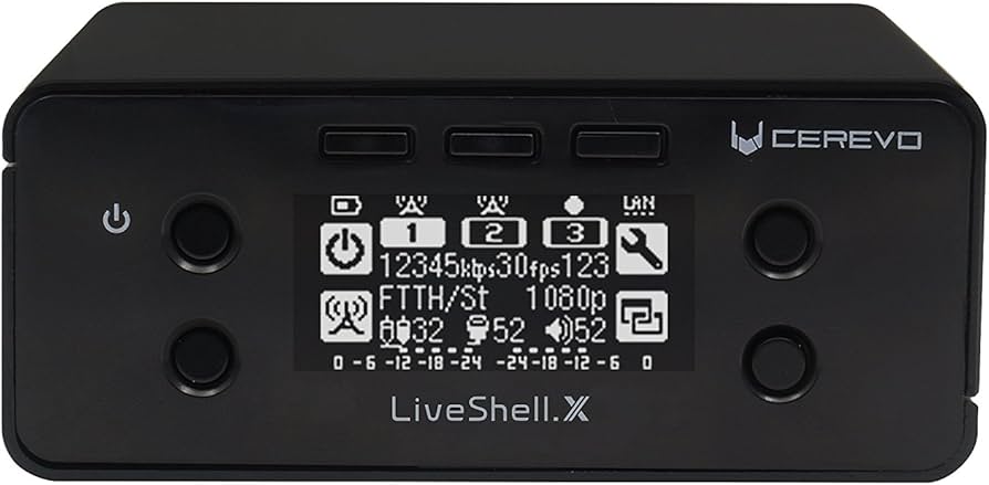 Amazon.co.jp: 【国内メーカー】Cerevo LiveShell X PCレス ライブ配信