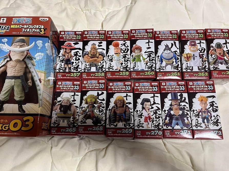 Amazon | ワンピース ワーコレ 白ひげ海賊団 | フィギュア・ドール 通販