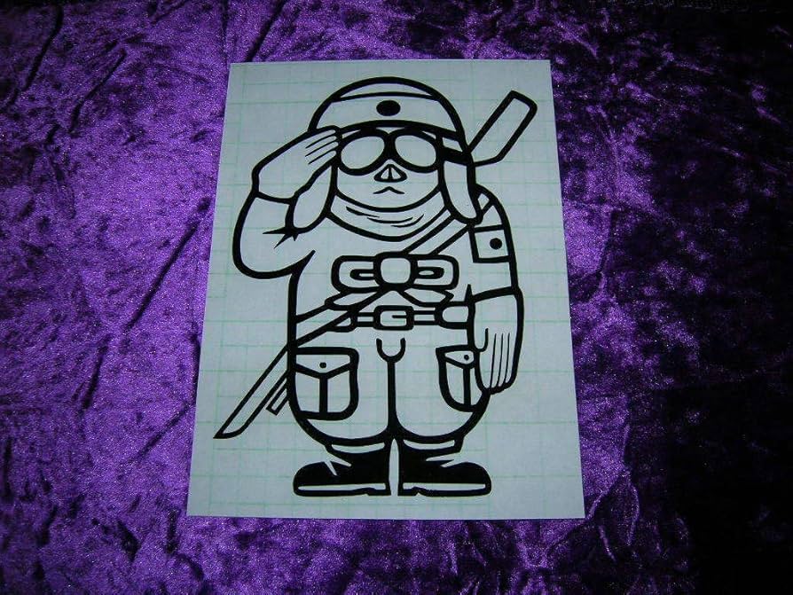 Amazon.co.jp: カッティングステッカー兵士デコトラトラック野郎右翼