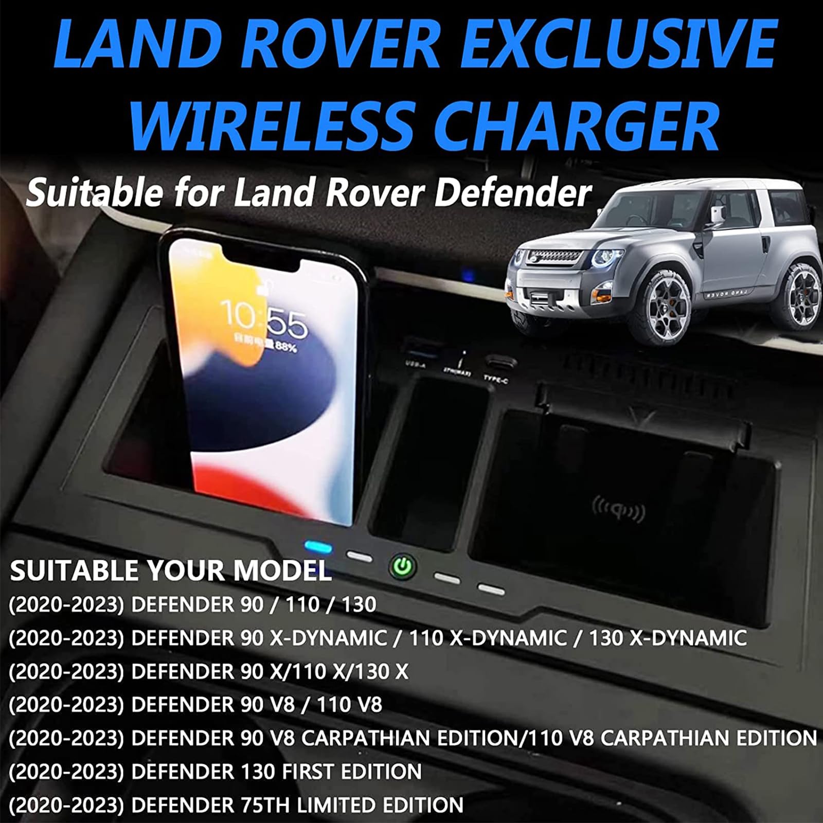 Amazon.co.jp: ランドローバーディフェンダー 2020-2024 90 110 130