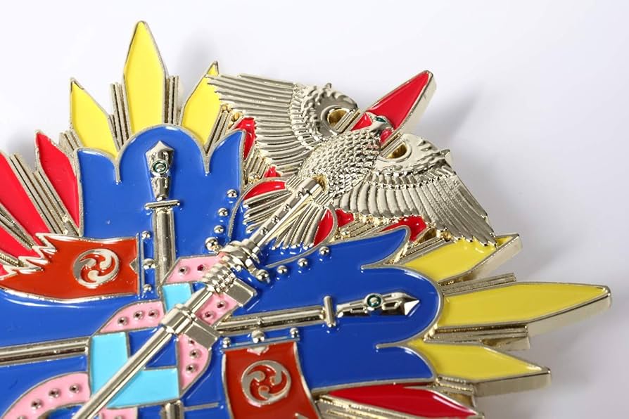 Amazon | Don Flyee 大型サイズ バッジ 合金製 功五級金鵄勲章 旧日本