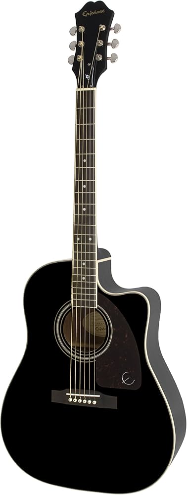 Violão Epiphone EE2SEBNH3 AJ-220 SCE Black Total | Amazon.com.br