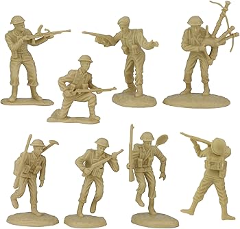 Amazon.com: BMC WW2 D-Day Plastic Army Men - Invasion of Normandy