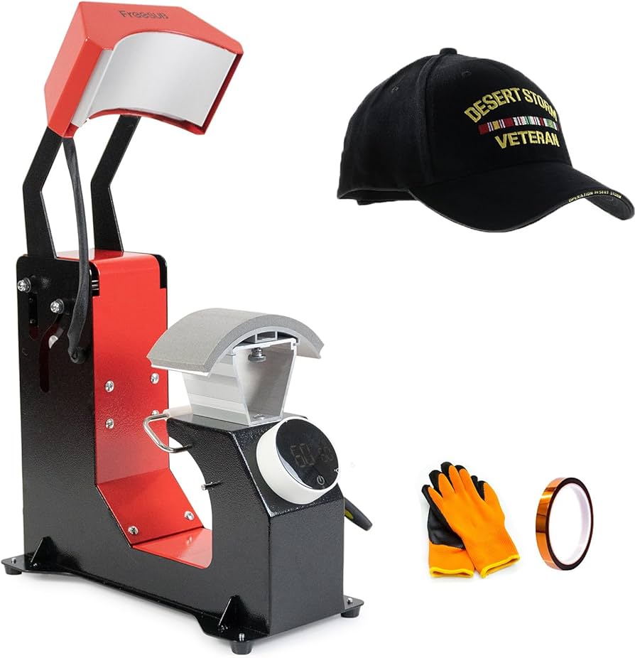 Amazon.co.jp: キャップ熱プレス機、帽子熱転写機、ホットスタンピング