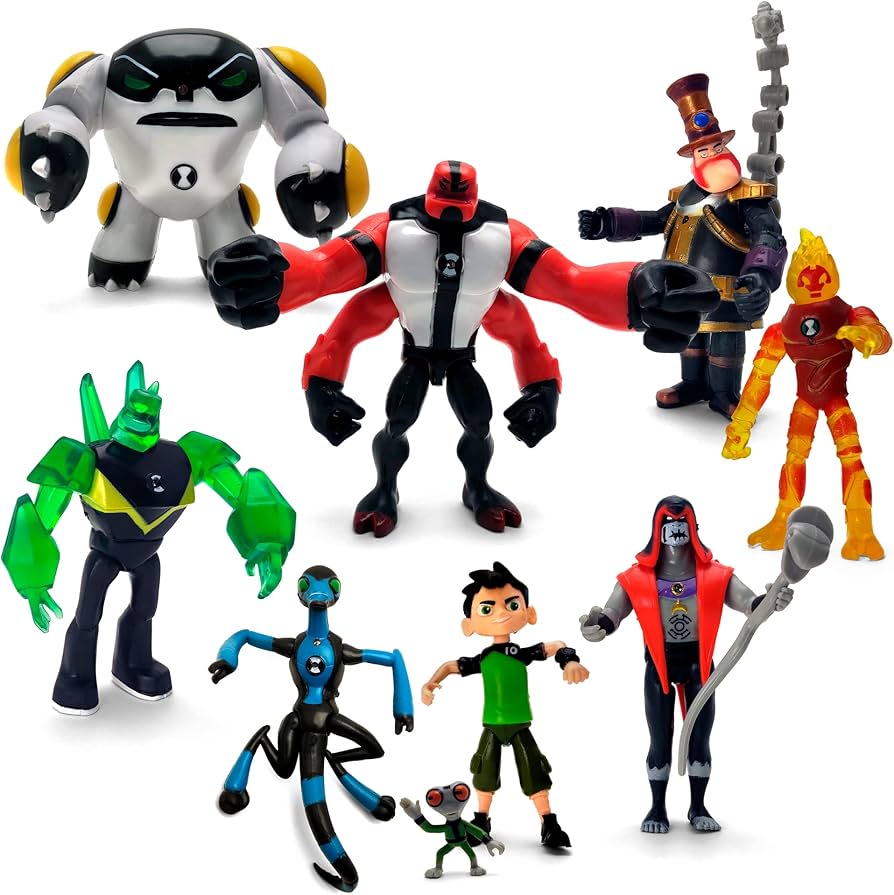 Amazon.co.jp: Manyaフィギュア ベン10体のアクションフィギュア BEN10