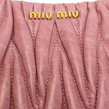 Amazon | (ミュウミュウ)MIUMIU ポーチ リストレット レザー