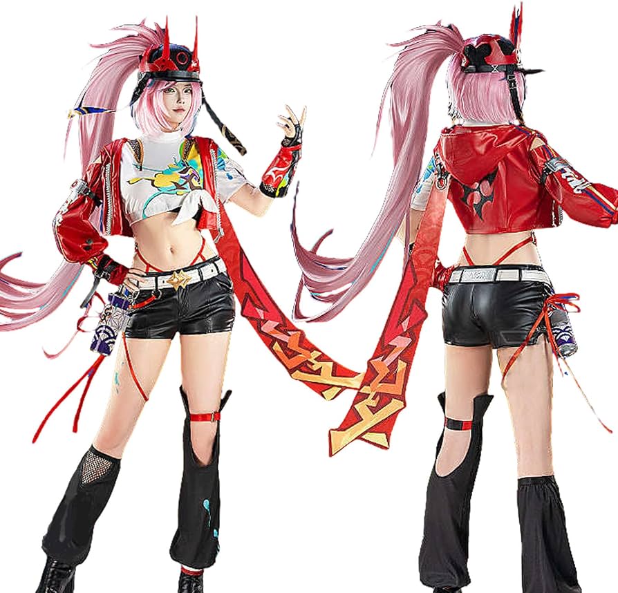 Amazon | [Acosdary] 崩壊：スターレイル コスプレ衣装 乱破 らんは