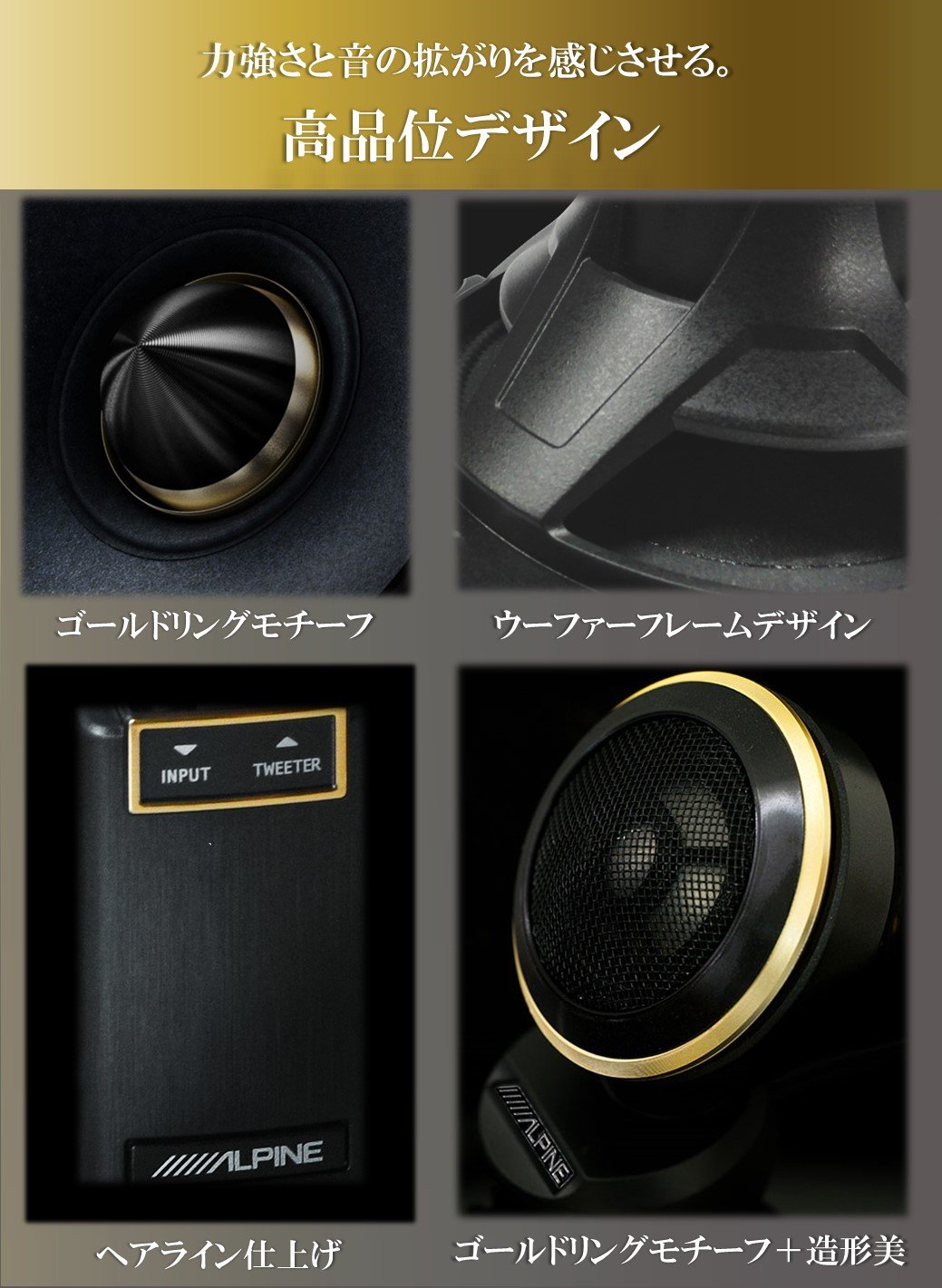 Amazon.co.jp: アルパイン 17cmセパレート2ウェイスピーカー X-170S