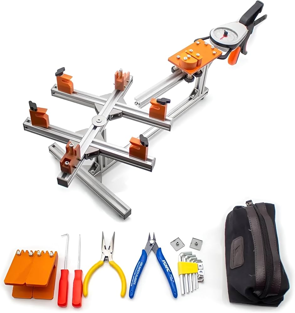 Amazon | ガット張り機 バドミントン テニス ソフトテニスラケット兼用