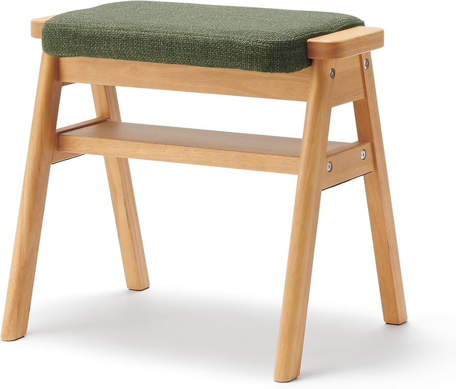 Amazon.co.jp: 無印良品 再生ポリエステル混 木製スタッキングスツール