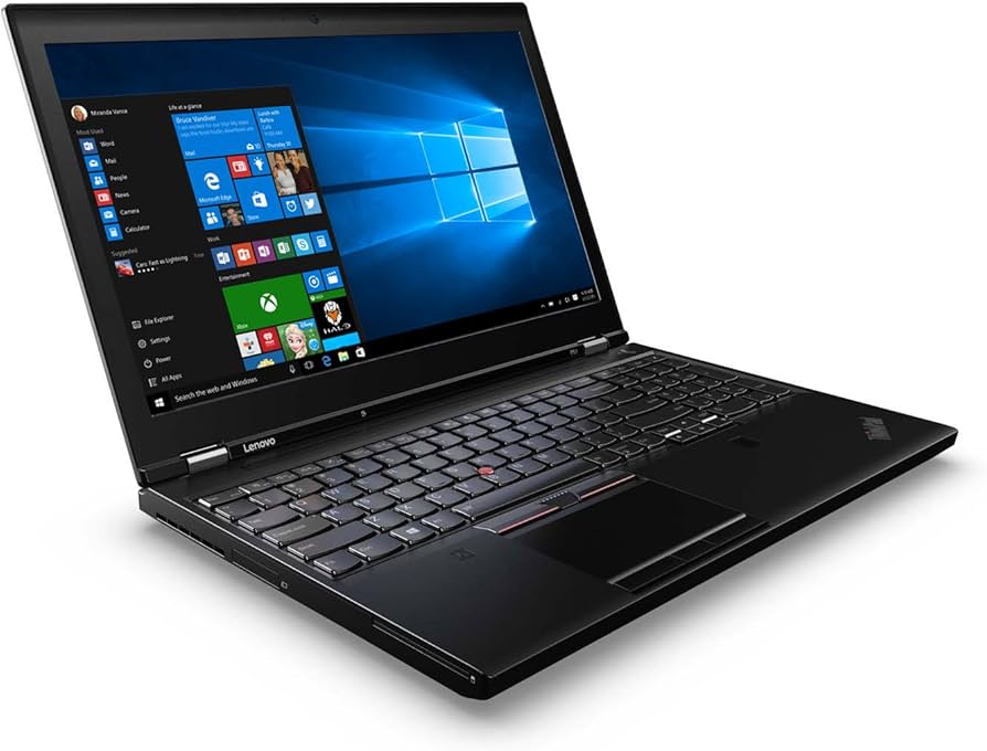 Amazon.com: Lenovo 4886029 ThinkPad P51 Intel Core i7 7700HQ 2.8