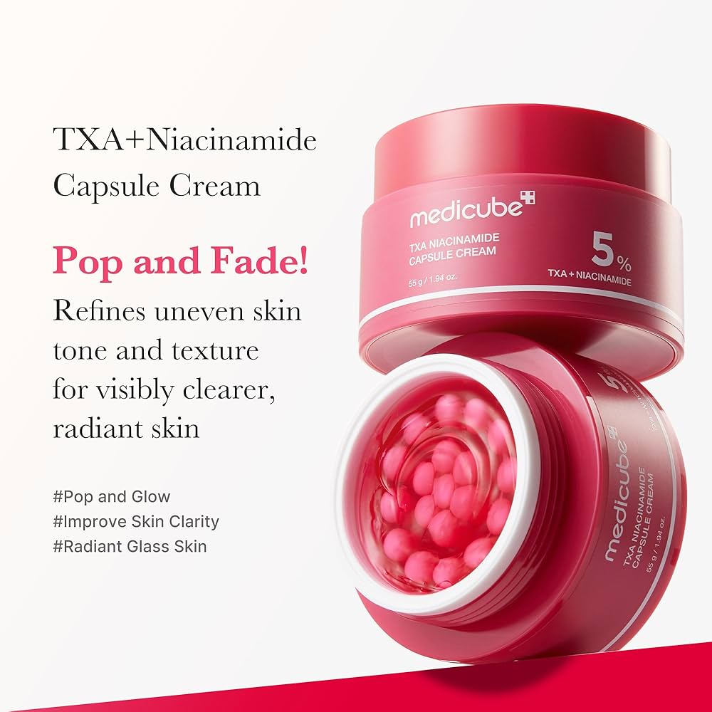 Amazon.com: medicube Clear Glass Skin Duo: TXA+Niacinamide Capsule