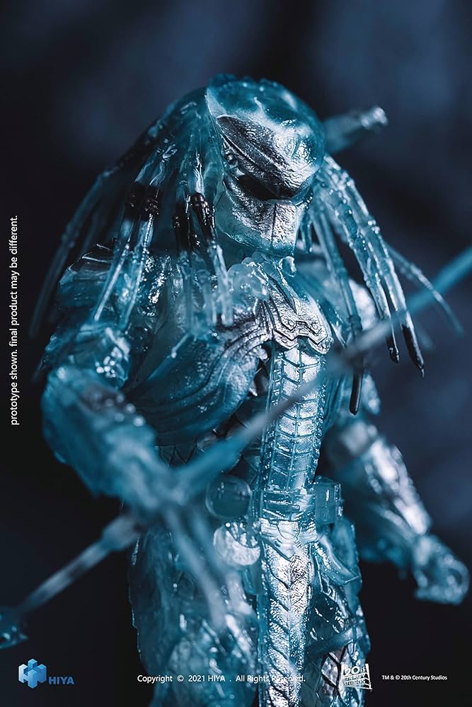 Amazon.com: Hiya Toys Alien vs Predator: Active Camouflage Scar 1