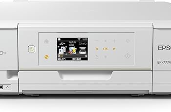 Amazon.co.jp: EPSON インクジェット複合機 Colorio EP-777A 無線