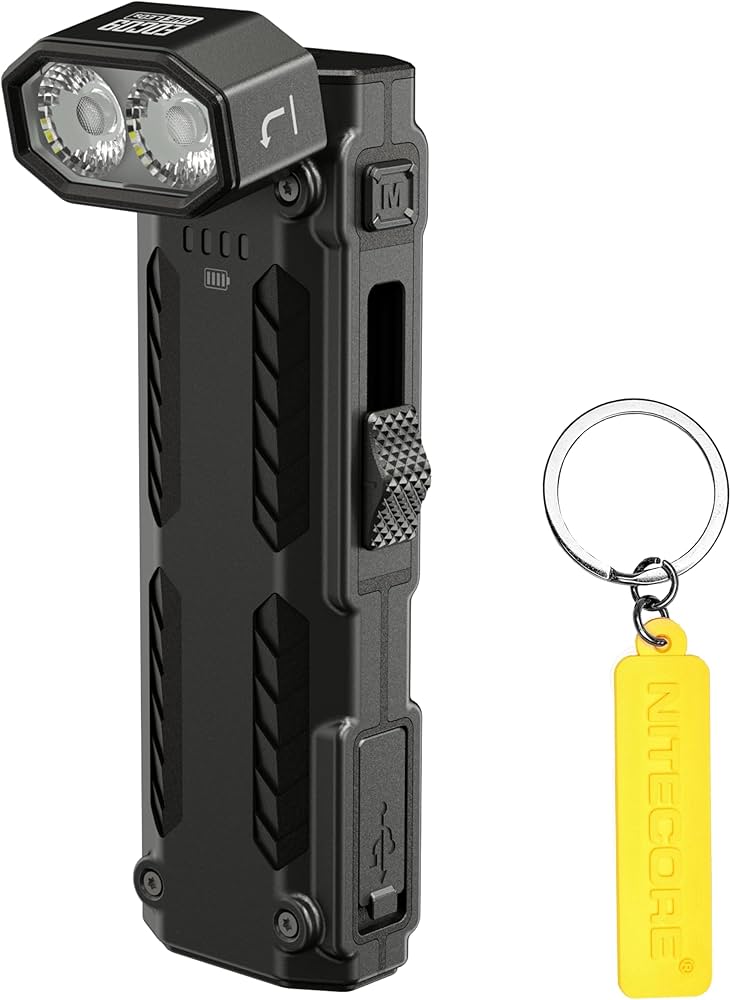 Amazon.co.jp: Nitecore EDC09 高CRl 3色温度 角度調整可能 EDC 懐中