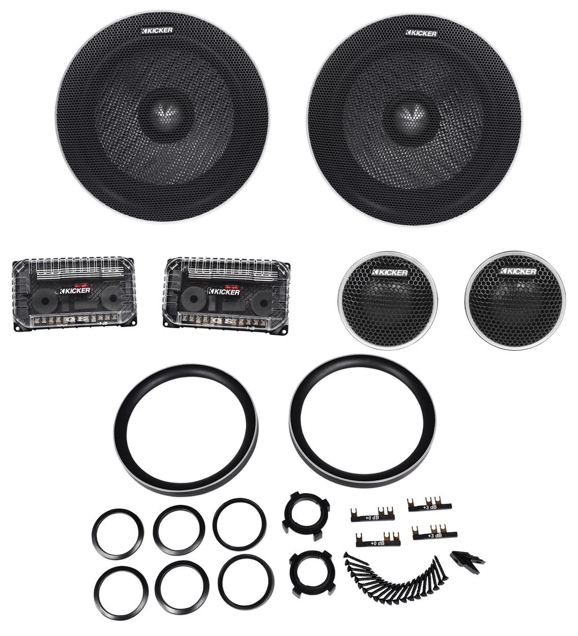 Amazon.co.jp: KICKER(キッカー) QSシリーズ コンポーネントスピーカー