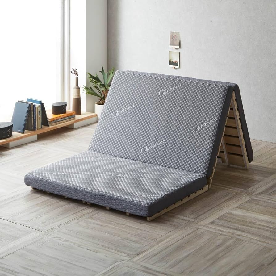 Amazon | 三つ折りウレタンマットレス シングルショート 高反発