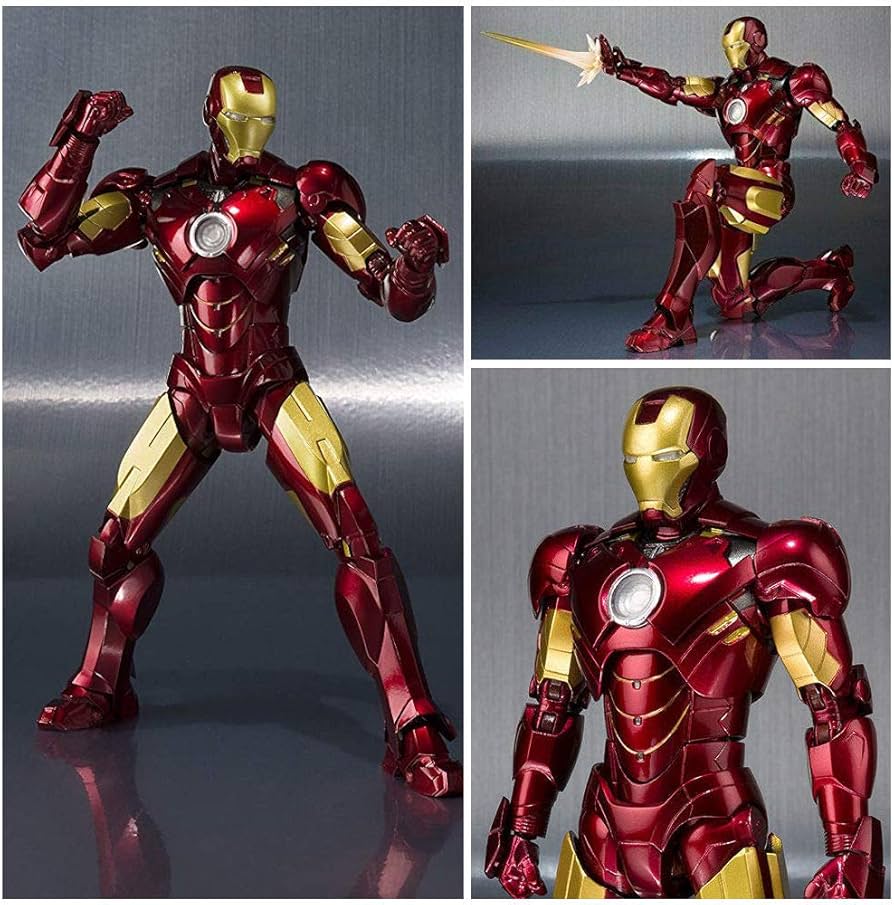 Amazon.co.jp: Iron Man Mark IV + Hall Of Armour Set (Marvel) S.H.