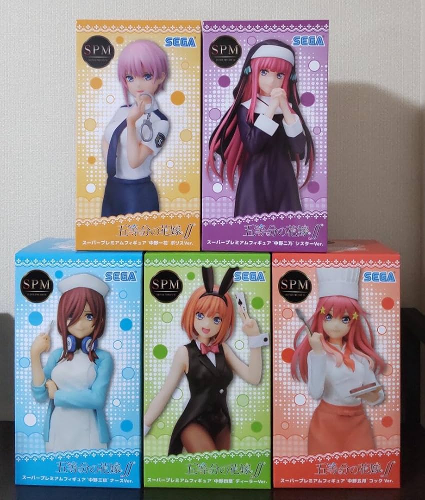 Amazon.co.jp: 中野一花・二乃・三玖・四葉・五月 セット(五等分の花嫁