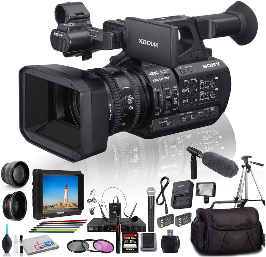 Amazon.com : Sony PXW-Z190V 4K XDCAM Camcorder (PXW-Z190V) with